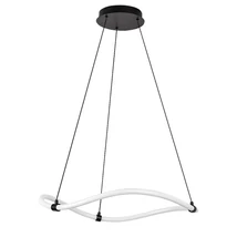 Rabalux SERENA függeszték fém, akrill, fekete, fehér, LED, 4000K, 34W, 3350lm - 72253