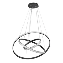 Rabalux GRETE függeszték fém, akrill, fekete, fehér, LED, 3000K, 100W, 4450lm - 72260