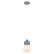Rabalux GELLIA függeszték fém, üveg, kék, fehér, G9 - 72279