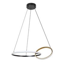 Rabalux EMILION függeszték fém, műanyag, fekete, fehér, LED, 36W, 2150lm, 4000K - 72296