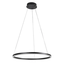 Rabalux ISAURE függeszték fém, akril, fekete, fehér, LED, 35W, 2200lm, 3000K-4000K-6500K - 72301