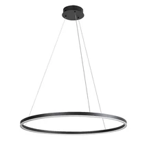 Rabalux ISAURE függeszték fém, akril, fekete, fehér, LED, 45W, 3000lm, 3000K-4000K-6500K - 72302