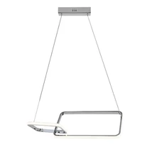 Rabalux MALWEN függeszték fém, króm, fehér, LED, 36W, 4000K, 2200Lm - 72368