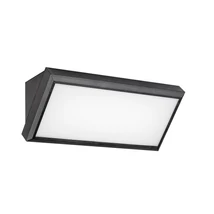 Rabalux Rapla kültéri fali lámpa műanyag, fekete, fehér, LED, 4000K, 12W, 1000lm, IP54 - 7282