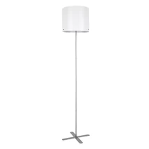 Rabalux IZANDER állólámpa fém, műanyag, ezüst, fehér, E27 - Rabalux-74012