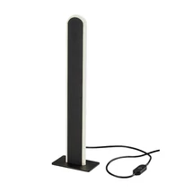 Rabalux SINDRI asztali lámpa fém, műanyag, fekete, fehér, LED, 15W, 750lm, 3000K-4000K - 74194