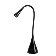 Rabalux JEFF2 asztali lámpa fém, műanyag, fekete, LED, 3000K, 4W, 250lm - 74204
