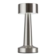 Rabalux SENAN asztali lámpa fém, műanyag, ezüst, fehér, LED, 3000K-4000K-6000K, 2.7W, 40lm - 74208
