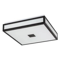 Rabalux ZOYA fürdőszobai mennyezet lámpa fém, üveg, fekete, fehér, LED, 4000K, 18W, 1350lm, IP44 - 75031