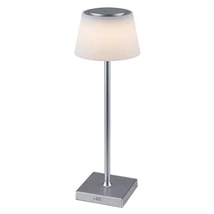 Rabalux TAENA asztali lámpa fém, műanyag, ezüst, fehér, LED, 3000K-5000K, 4W, 200lm - Rabalux-76013