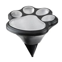 Rabalux Wigry napelemes decor lámpa műanyag, fekete, fehér, LED, 3000K, 0,06W, 3lm, IP44 - 77001