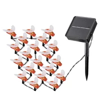 Rabalux Bobus napelemes decor lámpa műanyag, fekete, fehér, LED, 2700K, 0,06W, 3lm, IP44 - 77002