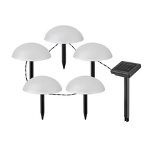 Rabalux Treppio napelemes decor lámpa műanyag, fekete, fehér, LED, 4000K, 1W, 2lm, IP44 - 77008