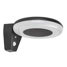 Rabalux Certovo kültéri fali szolár lámpa mozgásérzékelővel fém, műanyag, fekete, fehér, LED, 4000K, 4W, 360lm, IP44 - 77010