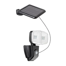 Rabalux Zlarin kültéri fali szolár lámpa mozgásérzékelővel műanyag, fekete, fehér, LED, 4000K, 12W, 700lm, IP44 - 77012