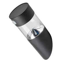 Rabalux Kapuas kültéri fali szolár lámpa mozgásérzékelővel fém, műanyag, fekete, áttetsző, LED, 4000K, 1,5W, 100lm, IP44 - 77015