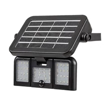 Rabalux Lihull kültéri fali szolár lámpa mozgásérzékelővel műanyag, fekete, áttetsző, LED, 4000K, 9,6W, 500lm, IP44 - 77020