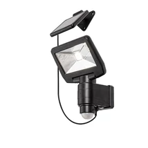 Rabalux Dojran kültéri fali szolár lámpa mozgásérzékelővel műanyag, fekete, áttetsző, LED, 4000K, 5W, 500lm, IP44 - 77021