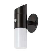 Rabalux LUTTO kültéri solar fali lámpa mozgásérzékelővel műanyag, fekete, fehér, LED, 6500K, 1W, 65lm, IP44 - 77030