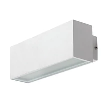 Rabalux MATARO kültéri fali lámpa fém, üveg, fehér, LED, 4000K, 10W, 970lm, IP54 - 77076