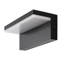 Rabalux ZARAGOZA kültéri fali lámpa műanyag, fekete, fehér, LED, 4000K, 10W, 560lm, IP54 - 77092