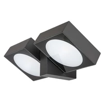 Rabalux TELDE kültéri fali lámpa fém, üveg, antracit, áttetsző, LED, 3000K, 14W, 900lm, IP54 - 77101