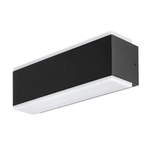 Rabalux MATARO kültéri fali lámpa fém, műanyag, fekete, fehér, LED, 12W, 950lm, 3000K, IP54 - 77114