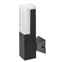 Rabalux DARVAS kültéri fali lámpa fém, műanyag, fekete, áttetsző, LED, 7W, 450lm, 2700K-4000K-6000K, IP54 - 77126