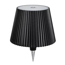 Rabalux BURDUR dekor lámpa műanyag, fekete, áttetsző, LED, 2W, 180lm, 3000K, IP44 - 77142