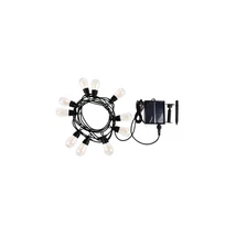 Rabalux ZIRC kültéri szolár lámpa műanyag, fekete, áttetsző, LED, 3.6W, 35lm, 2700K, IP44 - 77165