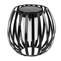 Rabalux SAVOCA kültéri szolár lámpa fém, műanyag, fekete, fehér, LED, 1W, 5lm, 3000K, IP44 - 77167