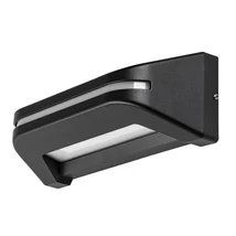 Rabalux KOBARID kültéri fali lámpa fém, műanyag, fekete, fehér, LED, 20W, 800lm, 4000K, IP54 - 77174