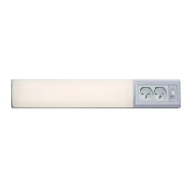Rabalux BATH bútormegvilágító fém, műanyag, ezüst, fehér, LED, 10W, 4000K, 900Lm - 78040