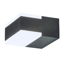 Rabalux BONA kültéri fali lámpa LED 678lm fém antracit műanyag burával fehér modern stílus IP54 - 8060