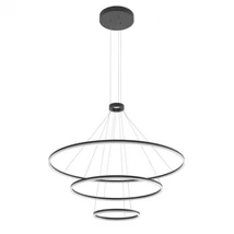 Redo ORBIT függeszték fém, műanyag, fekete, fehér, LED, 4000K, 186W, 14801lm - 01-2486-TRIAC