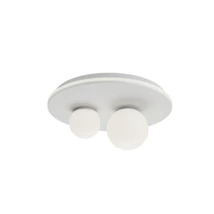 Redo CORUM mennyezet lámpa fém, üveg, fehér, LED, 3000K, 38W, 2470lm - 01-2656