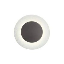 Redo TATOO fali lámpa fém, műanyag, fekete, fehér, LED, 3000K, 7W, 358lm - 01-2687
