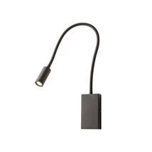 Redo WALLIE fali lámpa fém, fekete, LED, 3000K, 3W, 135lm - 01-2755