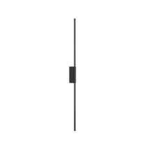 Redo STICK fali lámpa fém, műanyag, fekete, fehér, LED, 3000K, 24W, 1172lm - 01-2791