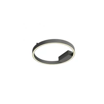 Redo FEBE mennyezet lámpa fém, műanyag, fekete, fehér, LED, 3000K, 24W, 1325lm - 01-2837
