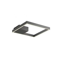 Redo FEBE fali lámpa fém, műanyag, fekete, fehér, LED, 4000K, 30W, 2040lm - 01-2856