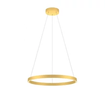 Redo FEBE függeszték fém, műanyag, arany, fehér, LED, 4000K, 37W, 2516lm - 01-2866