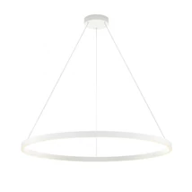 Redo FEBE függeszték fém, műanyag, fehér, LED, 4000K, 62W, 4216lm - 01-2876