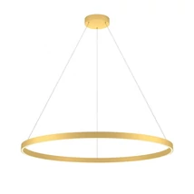 Redo FEBE függeszték fém, műanyag, arany, fehér, LED, 3000K, 62W, 4030lm - 01-2877