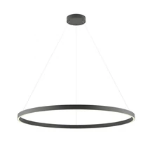 Redo FEBE függeszték fém, műanyag, fekete, fehér, LED, 4000K, 62W, 3626lm - 01-2880