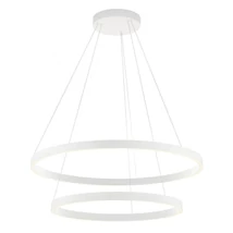 Redo FEBE függeszték fém, műanyag, fehér, LED, 3000K, 82W, 5330lm - 01-2893