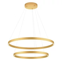 Redo FEBE függeszték fém, műanyag, arany, fehér, LED, 3000K, 82W, 5330lm - 01-2895