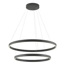 Redo FEBE függeszték fém, műanyag, fekete, fehér, LED, 3000K, 82W, 4637lm - 01-2897