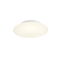 Redo ANTIBA mennyezet lámpa fém, üveg, fehér, LED, 3000K, 17W, 926lm, IP44 - 01-2988