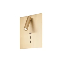 Redo ZEN fali lámpa fém, bronz, LED, 3000K, 16W+3W, 860lm+135lm - 01-2996